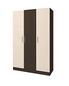 Шкаф Леси 3-х створчатый (венге/дуб) без зеркал