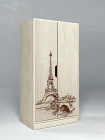 Детский шкаф низкий Фанки Тревел ФТР-23/4