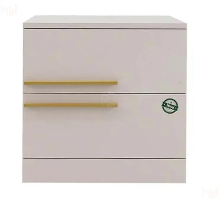 Тумба прикроватная Николь 32 Кашемир/Ручки-сатиновое золото