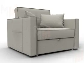 Кресло-кровать Лига-104 (80) ( Амур 02 бежевый )