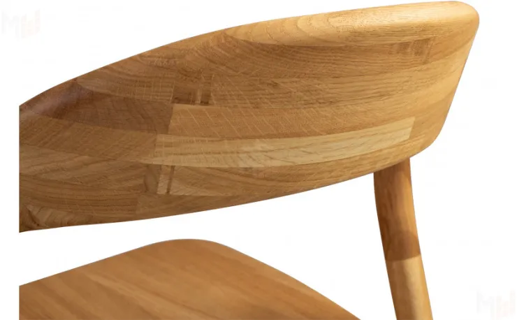 Стул деревянный из массива дуба Соул Дуб светлый