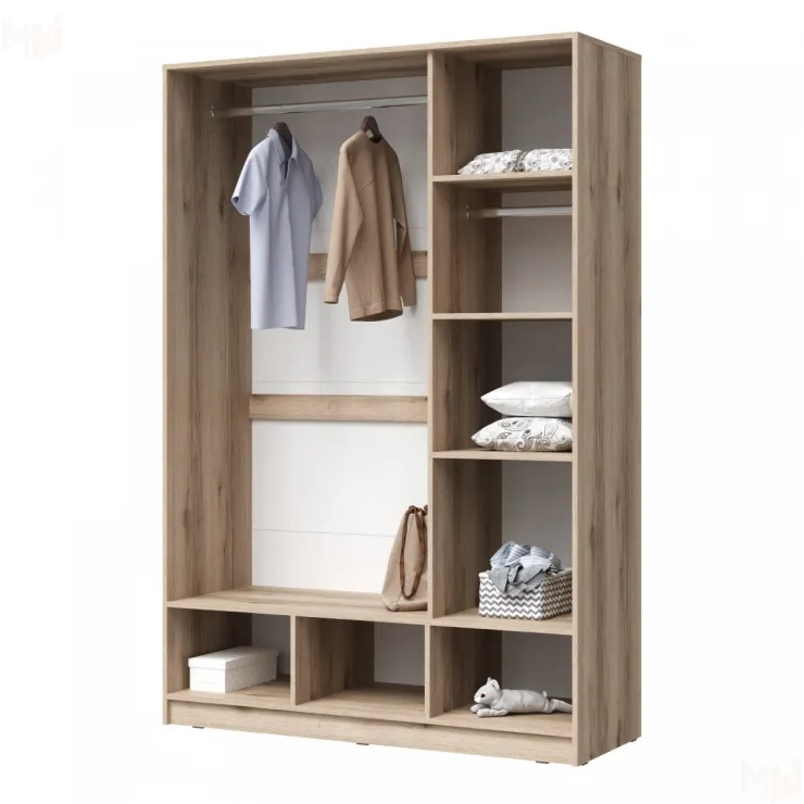 Шкаф 3-х створчатый с зеркалом Киви ШК-03