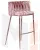 Стул барный DOBRIN EMMA ROSE GOLD (розовый велюр (VF-10))