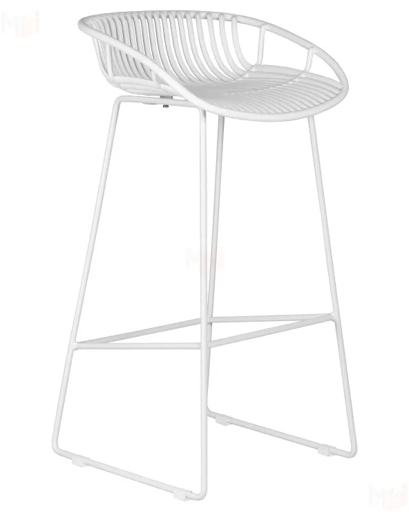 Стул барный DOBRIN FRANK (белый)