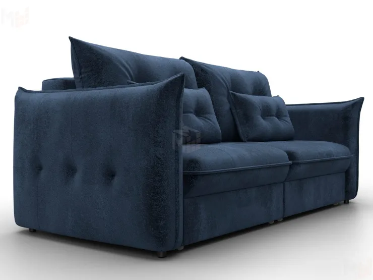 Диван прямой Лига-100 НПБ ( TOWER 13 синий )