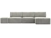 Диван угловой модульный с пуфом Лига-060 НПБ Лонг угол универсальный