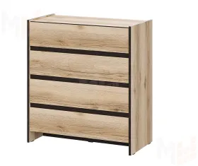 Комод Прага 4 ящика Серия 3