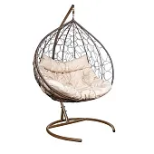 Подвесное кресло LESET БАЛИ (Коричневый/Бежевый)