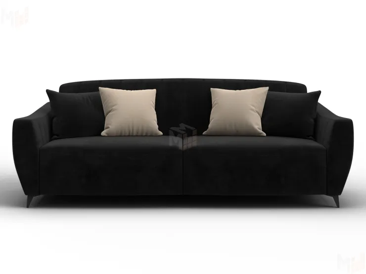 Диван-книжка Лига-095 НПБ ( SEVEN 35 черный )