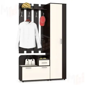 Прихожая П-5 со шкафом Вариант 2