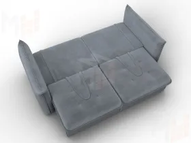 Диван прямой Лига-100 НПБ ( TOWER 10 серый )