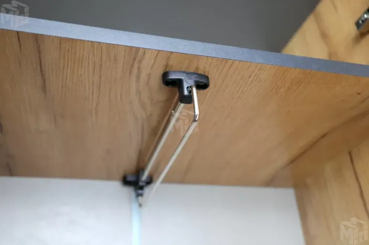 Шкаф 2-х створчатый Ольга-Лофт 3 Дуб Крафт Золотой/Темно-Серый