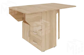 Стол-тумба раскладной дуб сонома