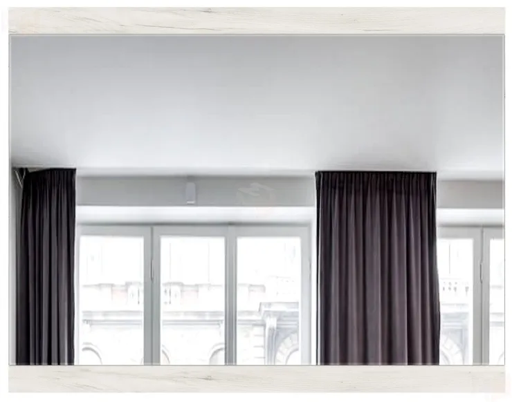 Зеркало ГРЕТТА  900  Дуб Крафт белый