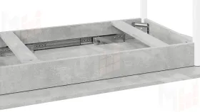 Стол обеденный Крит Белый, Ателье светлый