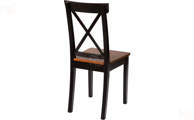Стул деревянный с жестким сиденьем Бергольф Венге/Темный орех