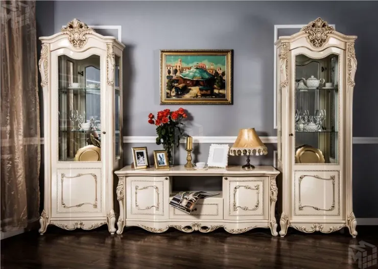 Гостиная Джоконда крем глянец