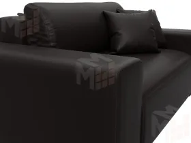 Кресло Лига-036 НПБ ( GRIFON 12 коричневый )