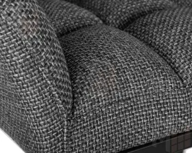 Стул полубарный DOBRIN LUCAS COUNTER (серая ткань (F-22))