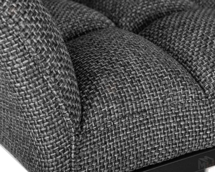 Стул полубарный DOBRIN LUCAS COUNTER (серая ткань (F-22))