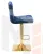 Стул барный DOBRIN GOLDIE (синий велюр (MJ9-117))