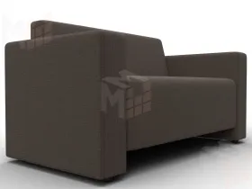 Диван прямой Лига-093 ( Амур 05 коричневый )