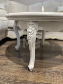 Столик круглый Мокко бежевый