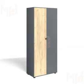 Шкаф Мини-Лайт МЛ-9 Дуб крафт золотой/графит