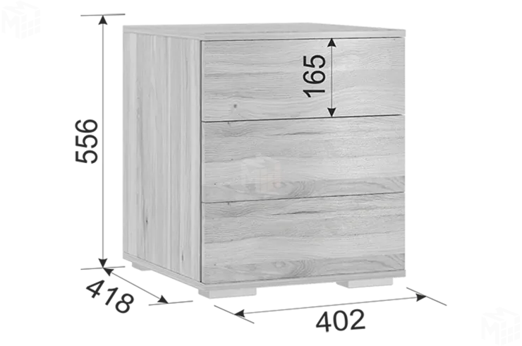 Тумба Лайк 25.01 дуб мария