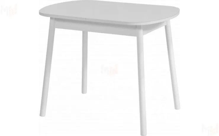 Стол раскладной стеклянный Вин 94 Белый 