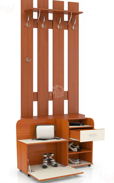 Вешалка с тумбой П-5