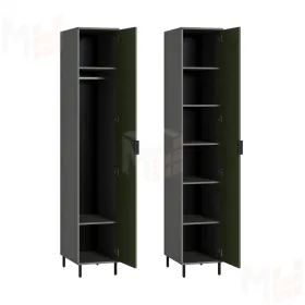 Шкаф-пенал Марвэл 16.316.01  Дымчатый Зеленый