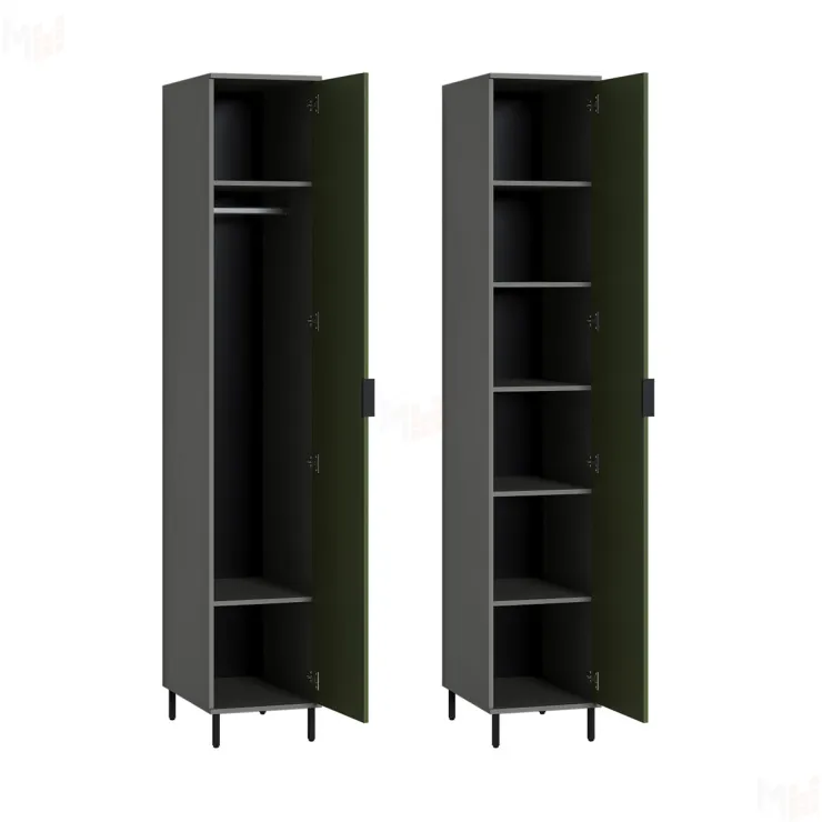 Шкаф-пенал Марвэл 16.316.01  Дымчатый Зеленый