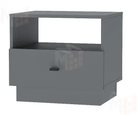 Тумба Т-2 Квадро Графит