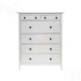 Leset Комод "Мира-6" (Комод 06) (Белый)