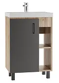 Тумба под умывальник "Фостер 60" Craft без ящика Домино