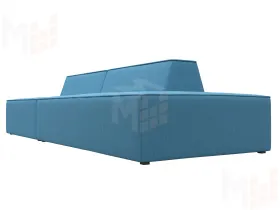 Диван прямой модульный Монс Модерн правый ( Амур голубой )