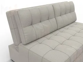 Диван прямой Лига-107 (140) ( Амур 02 бежевый )