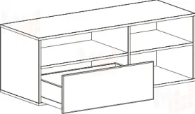 Тумба Кёльн 1220 (высокая) Дуб сонома