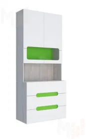 Стеллаж с ящиками СЖ-032_Ю Палермо-3