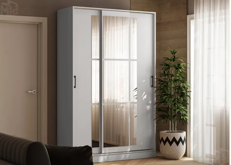 Шкаф-купе Стиль-2 1400 белый