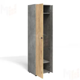 Шкаф Мини-Лайт МЛ-2 Дуб крафт золотой/ателье светлое