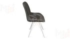 Стул Марвел К3 Исп. 2 Белый матовый Велюр Confetti Stone