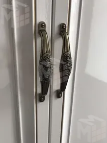 Шкаф детский Натали 2-ств без зеркал белый глянец