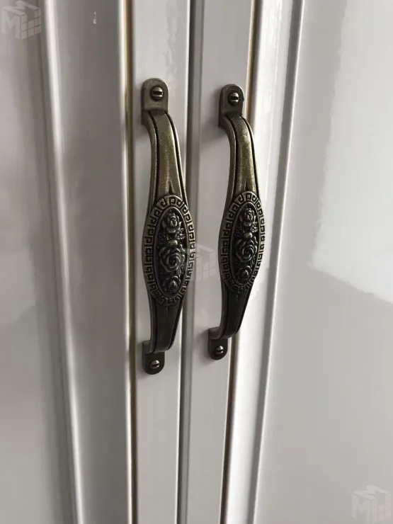 Шкаф детский Натали 2-ств без зеркал белый глянец