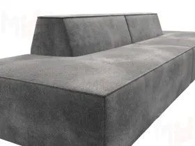 Диван прямой модульный Монс лофт ( TOWER 10 серый )