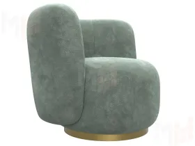 Кресло Лига-072 ( велюр BRUT 08 зеленый )