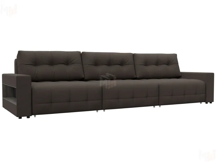 Диван прямой с полками Лига-053 НПБ Лонг