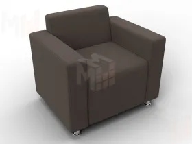 Кресло Лига-093 ВН ( Амур 05 коричневый )