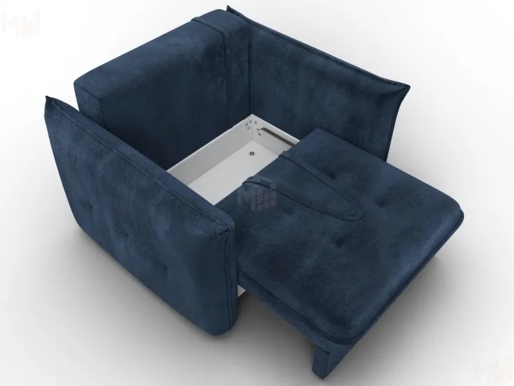 Кресло Лига-100 НПБ ( TOWER 13 синий )